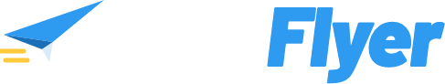 FoldFlyer logo (white)